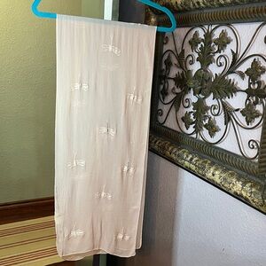 VTG Putumayo Dragonfly Embroidered  Scarf/ Wrap